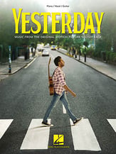 Yesterday piano sheet music cover